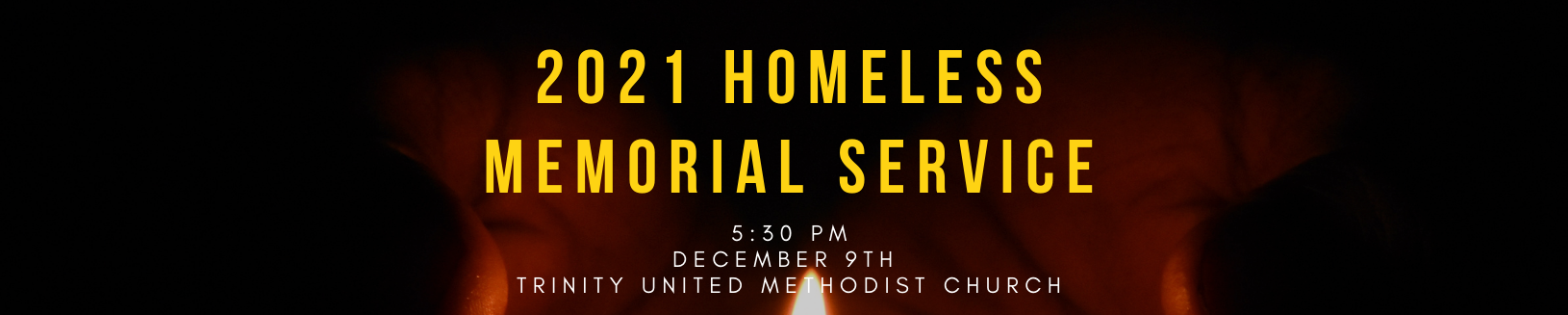 Homeless Memorial Service 2021 post (Facebook Post) (Facebook Cover) 2